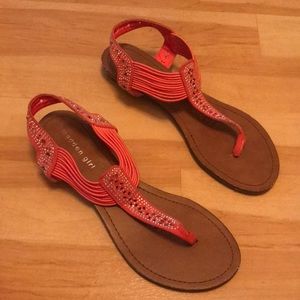 Madden Girl Rhinestone Sandals